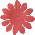 Coral Flower - Amsterdam - A Digital Scrapbooking Flower Embellishment Asset by Marisa Lerin