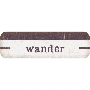 Wander Tag - a digital scrapbooking tag embellishment by Marisa Lerin