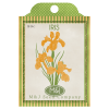 Iris Seed Packet - A Digital Scrapbooking Ephemera Embellishment Asset by Marisa Lerin